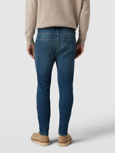 ELIAS RUMELIS Jeans in used-look, model 'Noel' Jeansblauw - 5