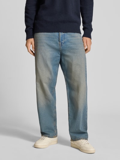 Jack & Jones Loose fit jeans met 5-pocketmodel, model 'ALEX' Lichtblauw - 4