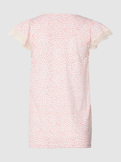 Pinklabel Góra od piżamy z bawełny model 'Capri' Jasnoróżowy 3