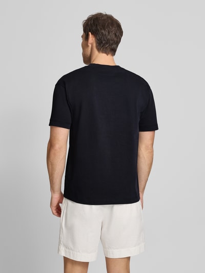 Marc O'Polo Relaxed Fit T-Shirt aus reiner Baumwolle Black 5