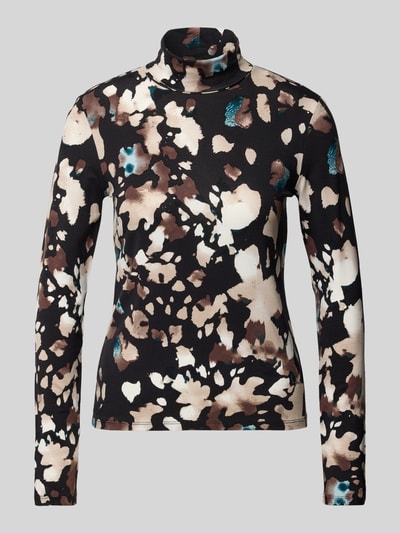 Tom Tailor Denim Regular fit shirt met lange mouwen van viscosemix Middenbruin - 2