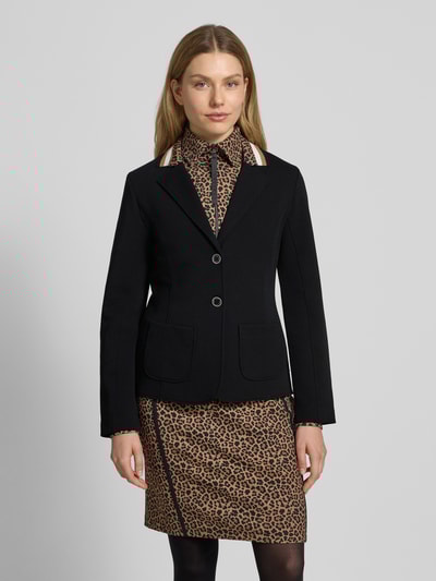 Marc Cain Blazer met reverskraag Zwart - 4