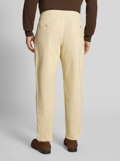 MCNEAL Regular fit corduroy broek met tunnelkoord Kit - 5