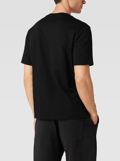 BOSS Orange T-Shirt mit Logo-Stitching Modell 'Teelogofun' Black 5