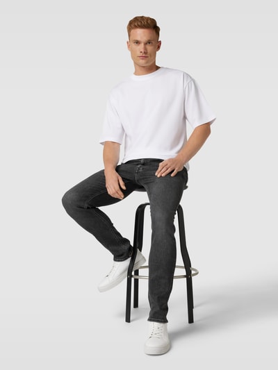 Tommy Hilfiger Slim fit jeans in 5-pocketmodel, model 'BLEECKER' Donkergrijs - 1