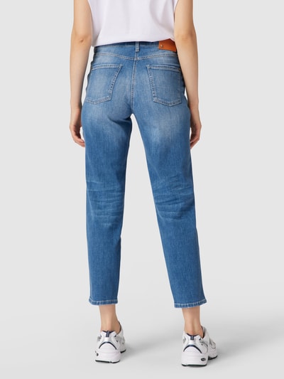 Cambio Straight fit jeans met merkdetail Blauw - 5