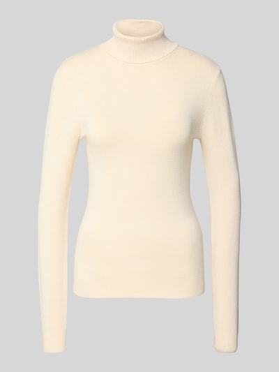 Vero Moda Slim coltrui van viscosemix, model 'GLORY' Offwhite - 2