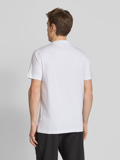 BOSS Green T-Shirt mit Label-Print Weiss 5