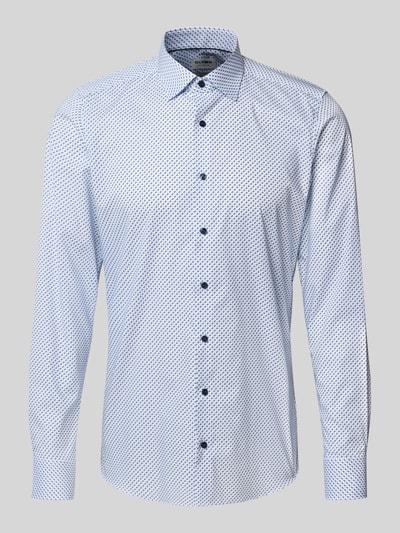 OLYMP Level Five Slim fit zakelijk overhemd met kentkraag Wit - 2