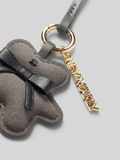 Hey Marly Schlüsselanhänger mit Teddy Charm Grey Anthrazit 2