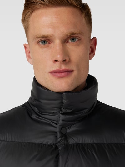 Cinque Bodywarmer met opstaande kraag, model 'Connect' Zwart - 3