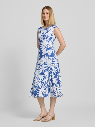 Lauren Ralph Lauren Midi-jurk met plooien, model 'YSHANKA'' Lichtblauw gemêleerd - 1