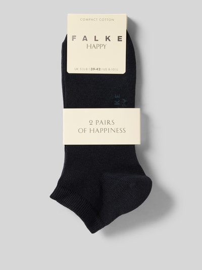 Produktfoto, Socken mit geripptem Abschluss im 2er-Pack van Falke, dames sokken van katoenmix met stretch, nauwsluitend model, ribboord, set van 2