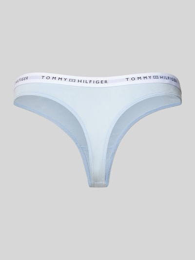 TOMMY HILFIGER String van katoenmix Lichtblauw - 3