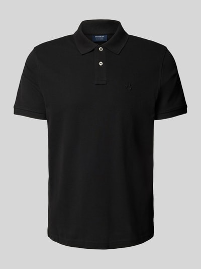 MCNEAL Poloshirt met labelstitching Zwart - 2