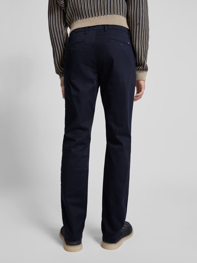 Tommy Hilfiger Chino met achterzakken, model 'DENTON' Marineblauw - 5