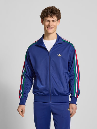 adidas Originals Regular fit trainingsjack met meerkleurige Contraststrepen met Model 'FIREBIRD TT' Donkerblauw - 4
