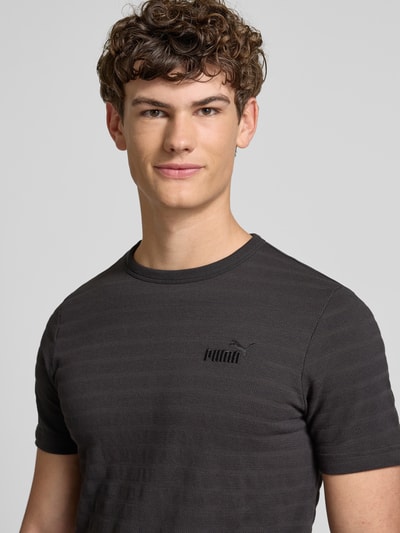 PUMA PERFORMANCE T-Shirt mit Strukturmuster Modell 'ESS ELEVATED' Black 3