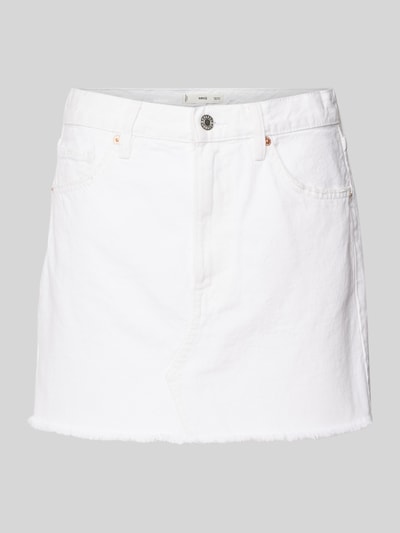 Mango Jeansrock im 5-Pocket-Design Modell 'ELENA' Weiss 2