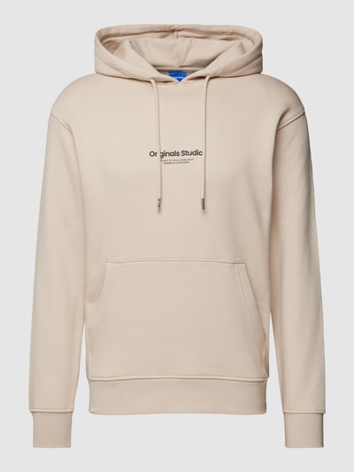 Jack & Jones Hoodie mit Label-Print Modell 'JORVESTERBRO' Offwhite 2