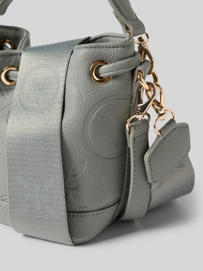 VALENTINO BAGS Handtasche mit Strukturmuster Modell 'SAMBA' Hellgrau 2