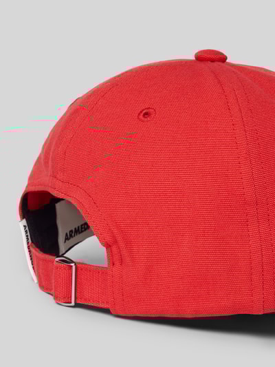 Armedangels Basecap mit Logo-Stitching Modell 'YENAAS' Rot 3