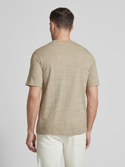 Jack & Jones Premium T-Shirt mit Motiv-Print Taupe 5