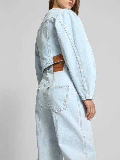 ROTATE Loose Fit Jeans aus Bio-Baumwolle Hellblau 3