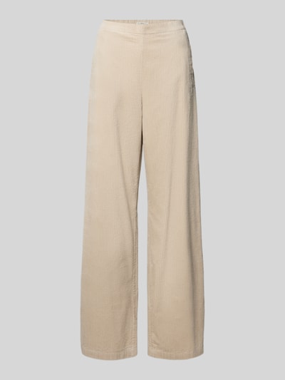 Marc O'Polo Straight fit corduroy broek van puur katoen Offwhite - 2