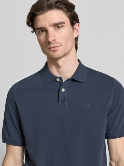 Marc O'Polo Poloshirt aus Baumwolle Marine 3