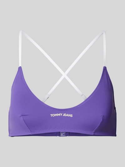 TOMMY HILFIGER Bralette met labelprint Paars - 1