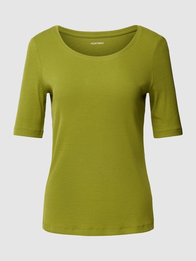 Montego T-Shirt mit Rundhalsausschnitt Khaki 2