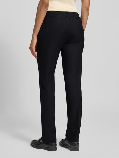 Raphaela By Brax Spodnie o kroju slim fit z mieszanki lyocellu model ‘Pauline’ Czarny 5