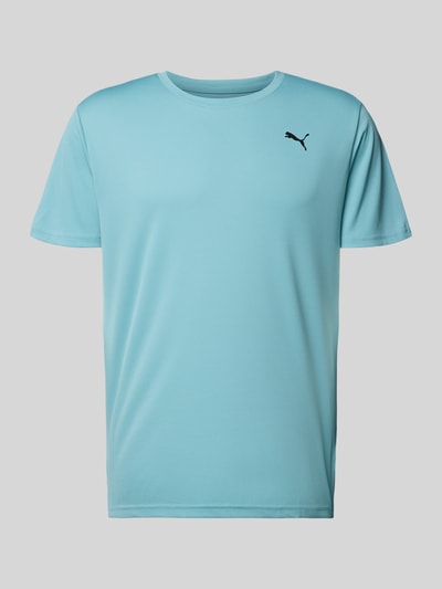PUMA Performance TRAINING T-Shirt mit Label-Detail Modell Aqua 2