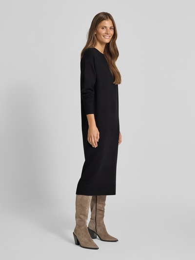 Christian Berg Woman Strickkleid mit Rundhalsausschnitt Black 1