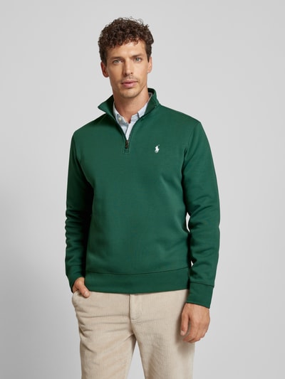 Polo Ralph Lauren Sweatshirt met opstaande kraag Flessengroen - 4