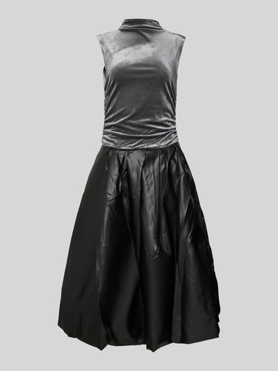 Amy Lynn Abendkleid mit Stehkragen Modell 'AUTUMN' Black 1