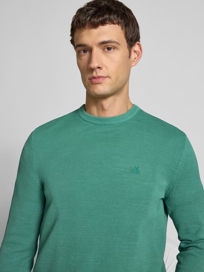 Marc O'Polo Regular Fit Strickpullover aus reiner Baumwolle Mint 3