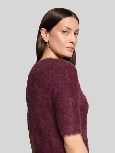 ROBE LÉGÈRE Regular fit pullover van katoenmix Bordeaux - 6
