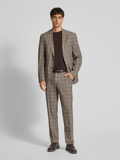 MCNEAL Longshirt mit Rundhalsausschnitt Schoko 1