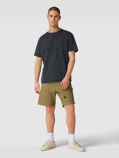 G-Star Raw Shorts mit Label-Details Oliv 1