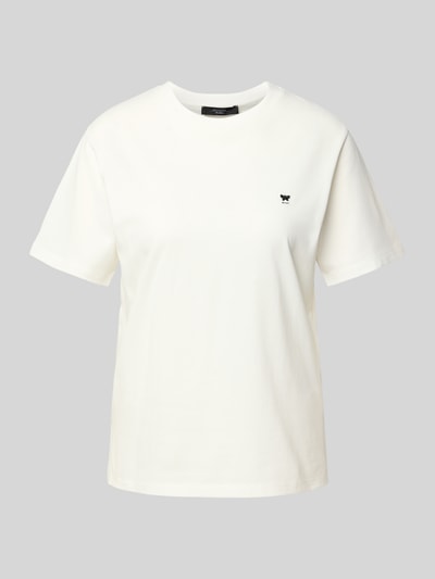 Weekend Max Mara Regular fit T-shirt van puur katoen, model 'VENACO' Wit - 2