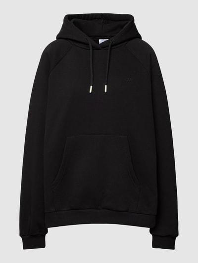 ICANIWILL Hoodie met logostitching, model 'Everyday' Zwart - 2