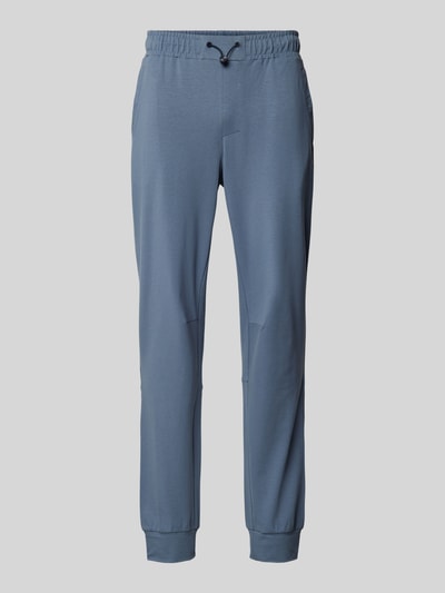 Joy Sweatpants met achterzakken, model 'JOSHUA' Lichtgrijs - 2