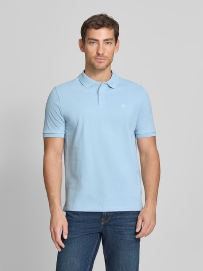Marc O'Polo Regular Fit Poloshirt aus reiner Baumwolle  Hellblau 4
