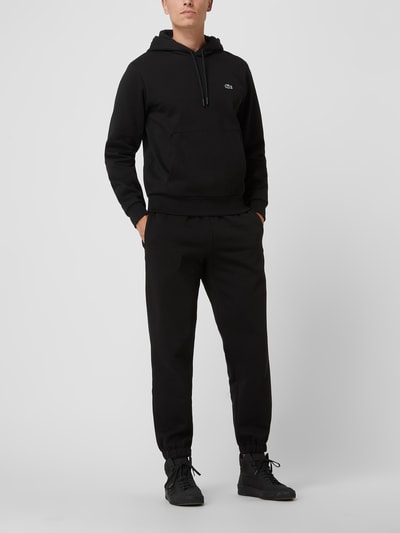 Lacoste Sweatpants met labeldetail Zwart - 1