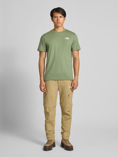 The North Face Regular Fit T-Shirt mit Logo-Print Modell 'Box' Hellgruen 1