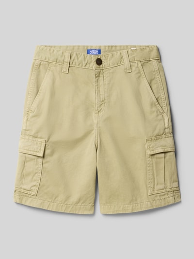 Jack & Jones Regular Fit Cargoshorts mit Eingrifftaschen Modell 'KARL' Camel 1