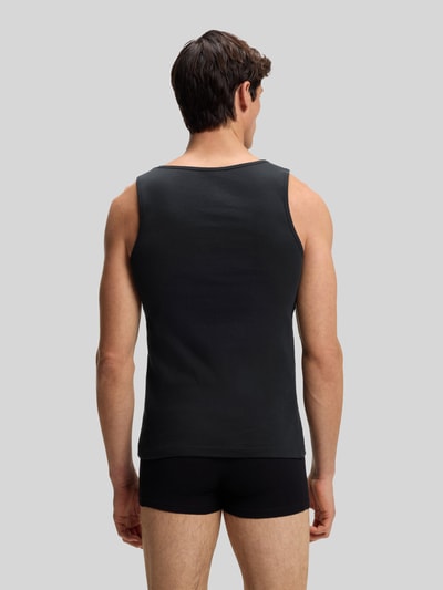 BOSS Slim Fit Tanktop aus reiner Baumwolle im 3er-Pack Marine 4