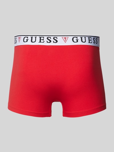 Guess Trunks mit elastischem Bund Modell 'BRIAN HERO' im 3er-Pack Orange 3